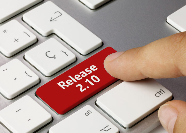 Major Release 2.10 – neue Funktionen, vereinfachte Strukturen, mehr Transparenz